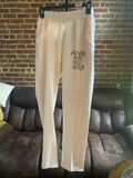 Bedazzled Tan Sweat Suit