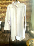 Long-sleeved casual wear White shirt